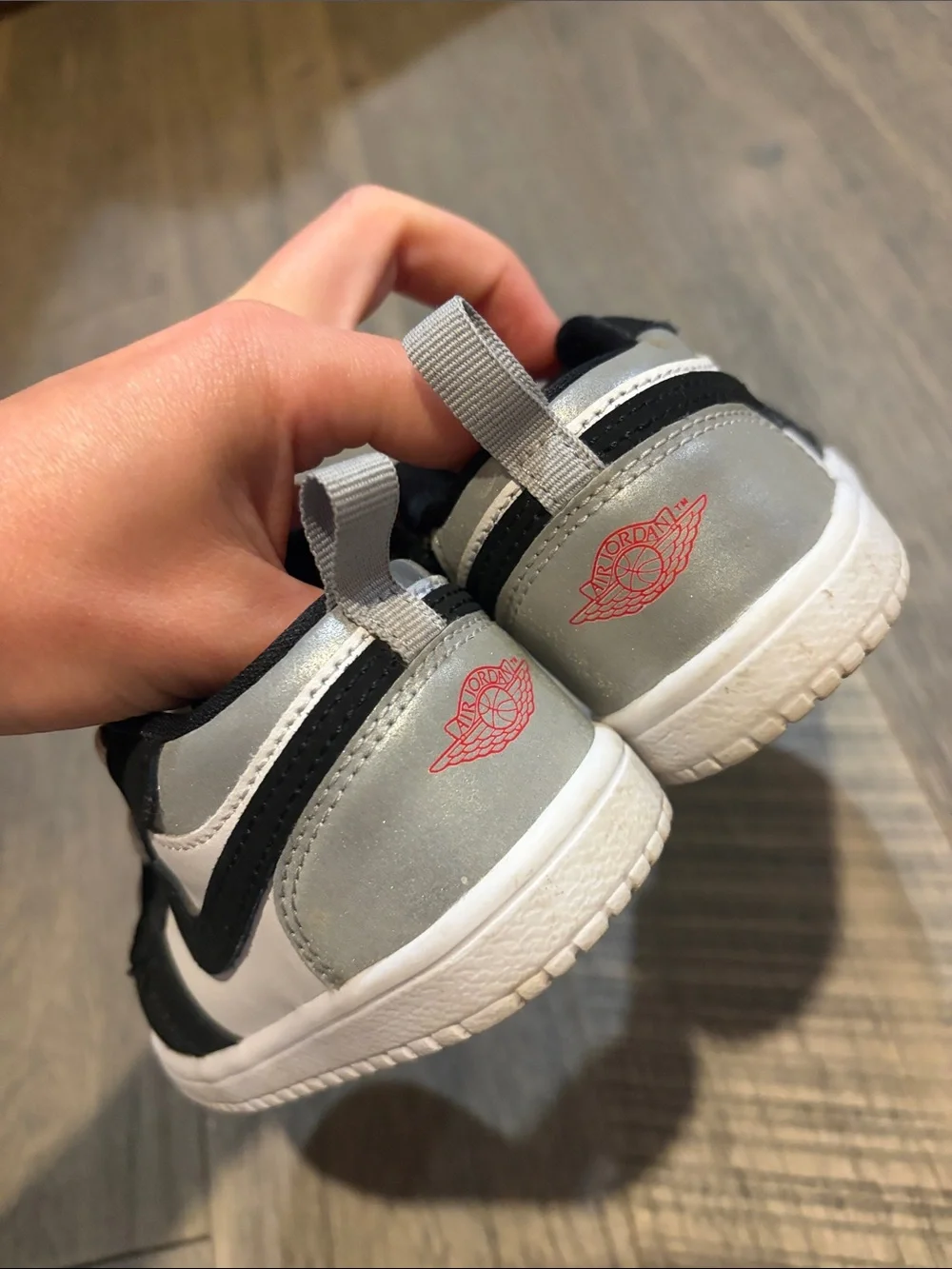 Nike Kids' Black and White Low-Top Sneaker